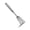 A, variant on Silver Stainless Steel 5-Tine Beach Rake, 11.81x3.15in Portable Digging Tool, Rustproof Welded Hand Rake for Clam Crab Shell Collecting & Garden Loosening