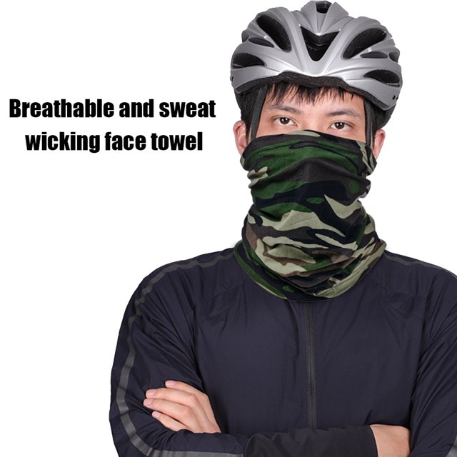 Bandana táctica militar para hombre y mujer pañuelo de poliéster camuflaje Ehuebsd AntiUV a prueba de viento suave para el cuello