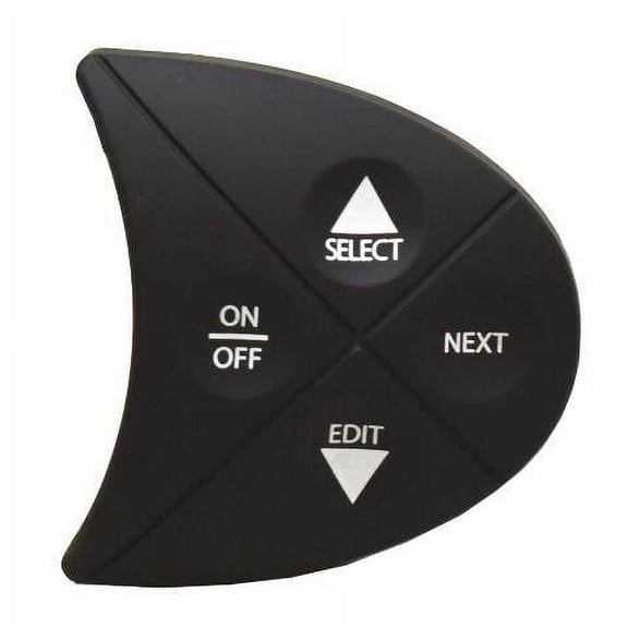 Supra Boat Display Control Pad 91YY6210-2B | Vinyl 5-Pin 4-Button