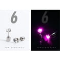 thumbnail image 4 of Beautiful LED Earrings Square Luminous Earrings Jewelry For Party, 4 of 7