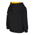 thumbnail image 3 of Toddler Colosseum  Black Iowa Hawkeyes Big Logo Volume Fleece Pullover Hoodie, 3 of 3