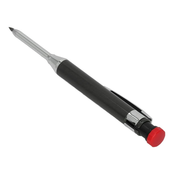 Lot De 3 Taille-Crayons Charpentier Manuels Portables – Affûtage Précis Pour Crayons Plats, Idéal Travail Du Bois, Chantier & Bureau, Noir Robuste
