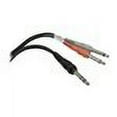 thumbnail image 2 of Hosa STP 204 - Audio cable - stereo jack male to mono jack male - 13 ft - black, 2 of 2