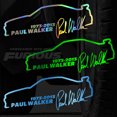 thumbnail image 2 of Pegatina de vinilo para coche, 13 x 5 cm, Paul Walker, Rápido y furioso, pegatina reflectante de moda para coche, pegatinas divertidas en 3D, calcomanías para estilizar el coche, 2 of 5