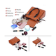 thumbnail image 4 of Set 4 Bolsas Mujer Moda Cartera Crossbody Bandolera Tote Pu Color Rojo, 4 of 4