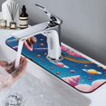 thumbnail image 7 of Sikiie Colorful Donut Splash Guard for Sink Faucet-1 PC Super Absorbent Fast Drying Mat Sink Gadgets-Splash Guard for Kitchen, Sink Mat, 7 of 7