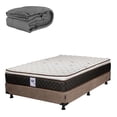 thumbnail image 1 of Colchón Queen Size Minesota + Box + Edredón Homy, 1 of 11