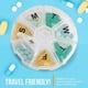 thumbnail image 3 of Pastillero semanal zhang ming Paquete de 2 Pastilleros redondos grandes 8,5*2 cm, 3 of 5