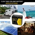 thumbnail image 4 of ROCKSOLAR Batterie LiFePO4 12 V 18 Ah, 4 of 5