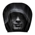 thumbnail image 2 of MMJ Car Seat Covers Funny Print Headrest Protector Set of 2 Universal Auto Accessory 14.17x6.69in, 2 of 7