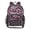 Pink Glitter Cheetah Print, variant on PVC Transparent Backpacks Clear Backpack for Travel and Outings Black and Red Leopard Print