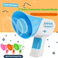 thumbnail image 2 of Novelty Toy For Kids Multi Tone Voice Changing Speaker Toy Smart Electric Handheld Voice, 2 of 8