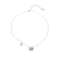 thumbnail image 2 of Guardurnaity Collar para mujer para amantes de las texturas, cadena resistente, joyería Halskette Damen Silber Herzkette Silber Ketten Accesorio para el cabello, 2 of 6