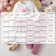 thumbnail image 3 of mgoYE Toddler Girl Clothes Fall Winter Outfits Girl Sweatshirt Top 4T 5T 6T 7T 8T Pants Set(Pink,8Y), 3 of 9
