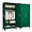 Green, variant on Metal Armoire Wardrobe Closet with Hanging Rod, Clothing Storage Cabinet with Adjustable Shelves for Laundry Room, Bedroom, Home Office, Bathroom