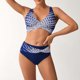 thumbnail image 4 of Traje de baño de dos piezas con estampado de moda y cintura alta para mujer, tankini, traje de baño de dos piezas para mujer, tankinis para mujer, traje de baño de 2 piezas para mujer, trajes de baño, 4 of 7