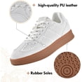 thumbnail image 6 of Women's Ribbon Lace-Up Fashion Sneakers Arch Support Walking Shoes, 6 of 6
