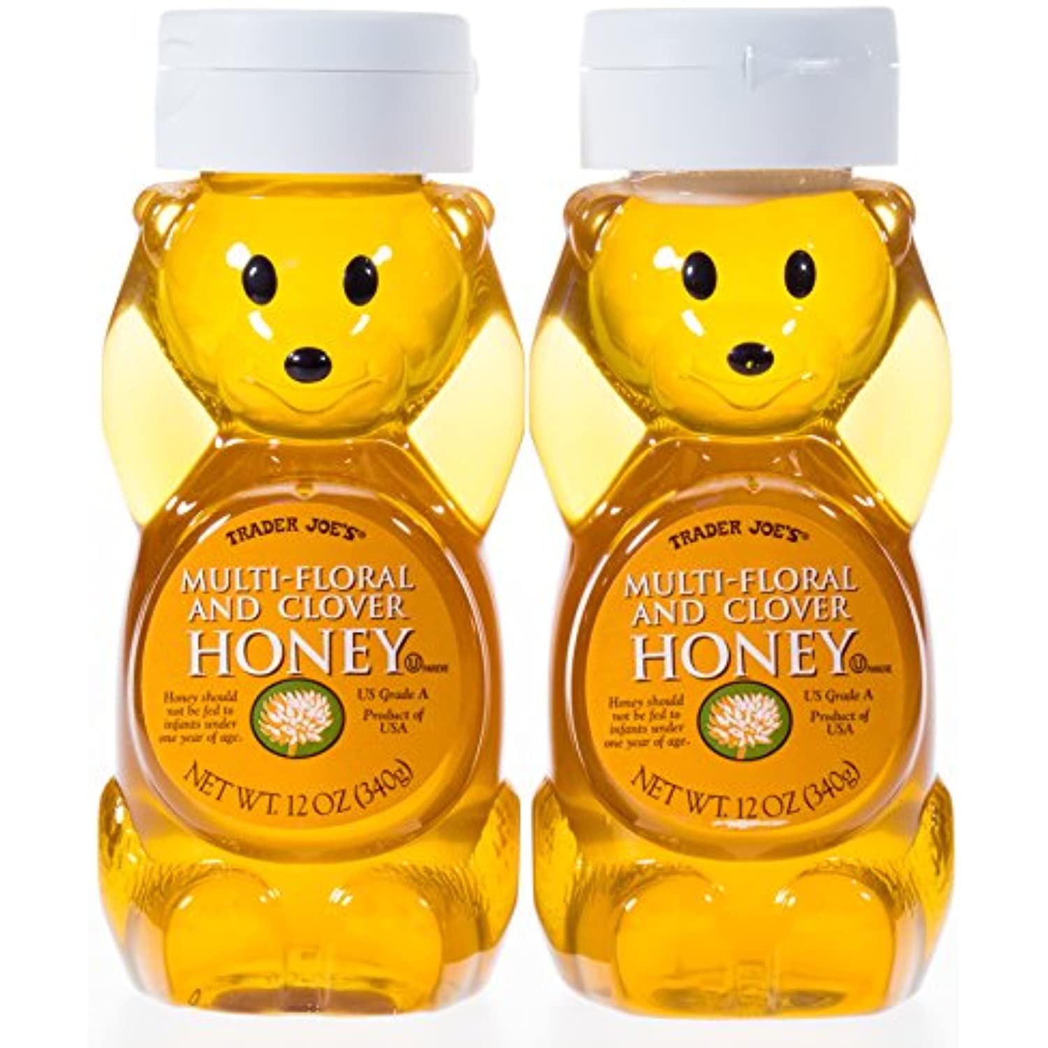 TJ MultiFloral And Clover Honey (Pack Of 2)