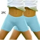thumbnail image 1 of Odeerbi 3-14 Años Niñas 2 Pcs Algodón Bike Shorts Verano Seguridad Bajo Vestido Slip Shorts Encaje Yoga Danza Shorts Color Sólido Cintura Elástica Short, 1 of 5