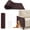 Brown, variant on 78.7"x15.8" Cat Mat Self-adhesive Cats Carpet Diy Scratch Furniture Protector For Couch Sofa Wall & Doors Durable Guards Scratcher From Claw (black)
