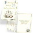 thumbnail image 3 of Baptism Card for Baby Boy Girl 1PCS with Envelope Message Inside Gold Foil 5X7 inch, 3 of 8