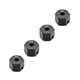 thumbnail image 5 of Aleacíón de aluminio de AutomÓVIL Adaptador de Cubo Hexadecimal de la rueda de 12 mm Con Alfileres de Alfileres para SCX10 90046 Tamiya CC01 1/10 Control de Rastreador Control, 5 of 6