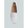 thumbnail image 5 of Kita Braided Strap Detail Loafers In Nude, 5 of 5