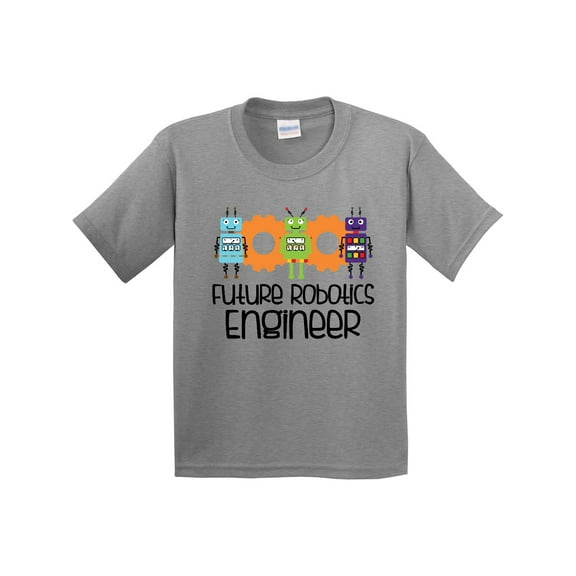Inktastic Future Robotics Engineer Youth T-Shirt
