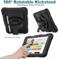 thumbnail image 4 of SEYMAC STOCK Galaxy Tab A 8.0 Case 2019 (Model SM-T290/T295/T297), [Full-Body] Drop Proof Armor Case with 360 Rotating, 4 of 5