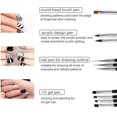 thumbnail image 2 of Nail Brush Set, 10-piece Nail Art Painting Drawing Brush, 2 of 4