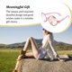 thumbnail image 5 of Sonducket Gafas de protección solar Rendimiento a juego Fiesta al aire libre Espectáculos Decoraciones encantadoras Festival Gafas de sol Vacaciones Lentes Rosa transparente Lente de colofonia Sonducket AP010692-02, 5 of 6