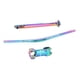 thumbnail image 1 of Juego de manillar de bicicleta de 3 paquetes, manillar de bicicleta de montaña de 7  degree de aleación de aluminio colorido 80Stem 27.2Tube Zulema  Manillar de bicicleta, 1 of 7