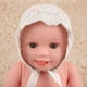 thumbnail image 5 of Gorro de encaje para bebé niña, accesorio de fotografía, gorro, gorro, disfraz de fiesta, tocado blanco, 5 of 8