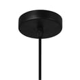 thumbnail image 5 of CWI Lighting Bagheera 1 Light Down Contemporary Metal Pendant in Black, 5 of 7