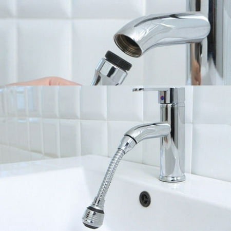 Kitchen Bathroom Aerator 360 Swivel Water Connector Bidet Faucet Tap Adapter Canada - Bathroom Sink Tap Adapter