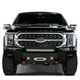 thumbnail image 6 of Vijay Compatible with 2021-2022-2023 Ford F150 Front and Rear Bumper Textured Black Steel with Lights and D-rings, 6 of 12