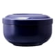 thumbnail image 1 of Recipiente para crema de jabón para barba, de acero inoxidable, lavable, multifuncional, para recortar y hacer espuma, color azul, 1 of 12