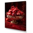 thumbnail image 2 of Designart "Opulent Red Apple Orchard Radiance II" Fruits Wall Art Prints, 2 of 7