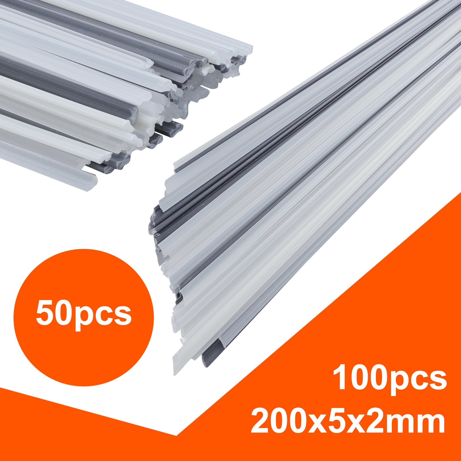 New 40pcs Plastic Welding Rods ABS//PP//PVC//PE Welding Sticks For Gun Welder Strip