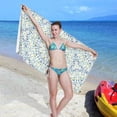 thumbnail image 6 of GZHJMY Vintage Mandala Texture Beach Towel,Absorbent Quick Dry Sport Towel Oversized Lightweight Soft Bath Towel for Travel Sports Pool Swimming Bath Camping 31x71in Bath Towels, 6 of 7
