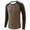 Coffee, variant on LUOGENLI Male T-shirts for Mens Men's Casual Sports Crew Neck Color Matching Long Sleeved T Shirt T-shirts for Men Graphic Tee Easter T-shirts for Men Graphic Tee Valentines White S