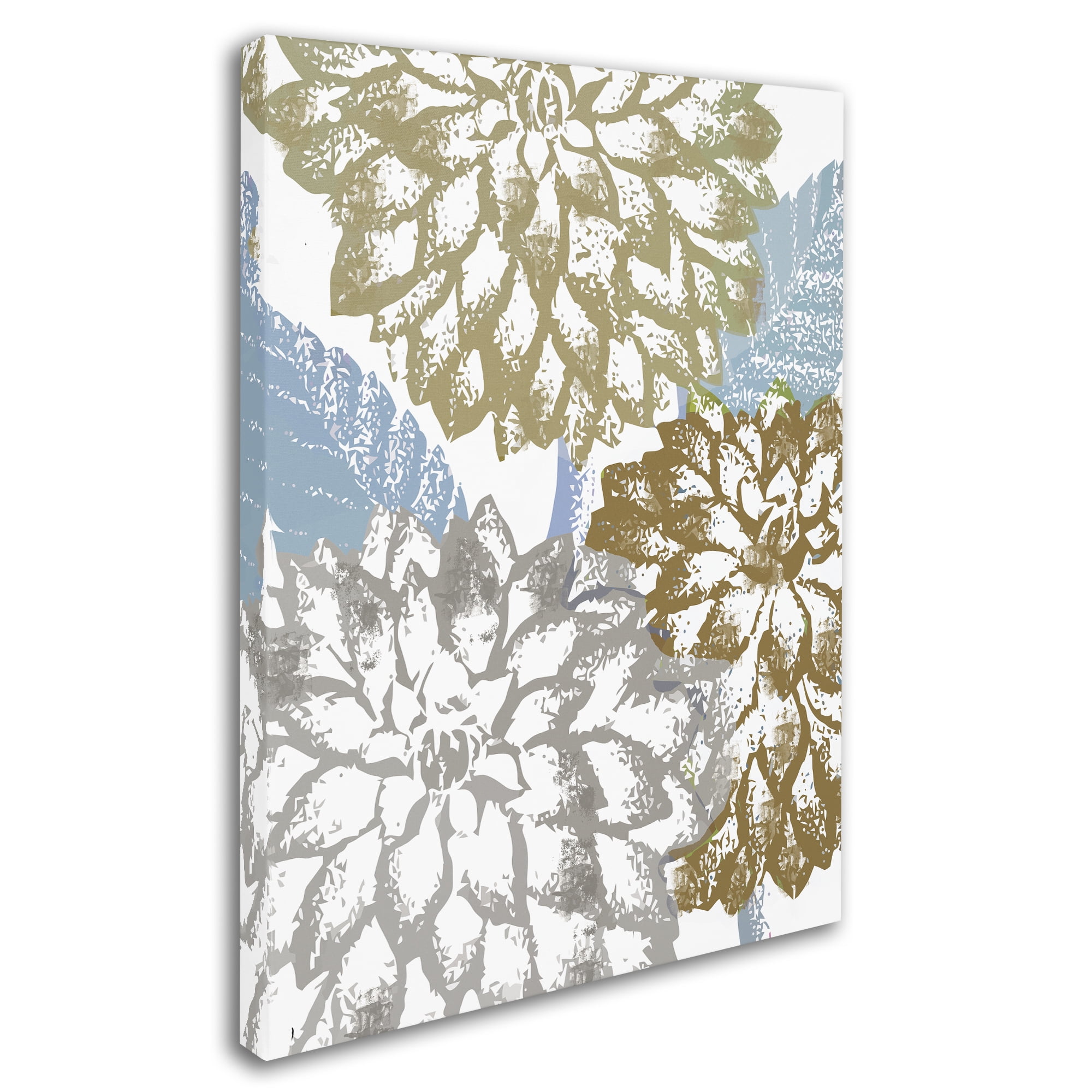 Trademark Fine Art "Sea Dahlias II" Canvas Art by Color Bakery