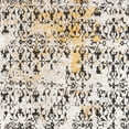 thumbnail image 6 of SAFAVIEH Classic Vintage Patricia Oriental Overdyed Area Rug, Black/Silver, 6' x 6' Square, 6 of 7