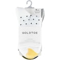 thumbnail image 2 of GoldToe Edition Women's Polka Dot Mid Crew Socks Assorted, 6 Pairs, Size 6-9, 2 of 11