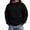 Black, variant on HOMADLES Mens Hoodies Pullover Thicken Warm Long Sleeve Winter Pullover Hooded Tops Blue Size 3XL