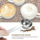 thumbnail image 5 of Cuchara de Café de Acero Inoxidable, 6 Cucharadas de Cuchara de Café Cuchara de Café, 30 Ml Cucharas de Metal de Manejar Cucharas de Café, Juego de 6, 5 of 5