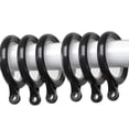 thumbnail image 1 of Coofit 50PCS Curtain Ring Plastic Drapery Ring Drapery Curtain Eyelet Ring, 1 of 10