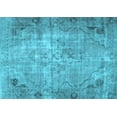 thumbnail image 1 of Ahgly Company Indoor Rectangle Persian Light Blue Traditional Area Rugs, 4' x 6', 1 of 4