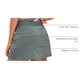 thumbnail image 4 of Falda CRZ YOGA Mini de Tenis de Cintura Alta con Bolsillos Gris M, 4 of 4