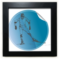 thumbnail image 1 of Ilustración de esquís Y botas de deporte de invierno Unbranded marco cuadrado negro 8 x 8, 1 of 4